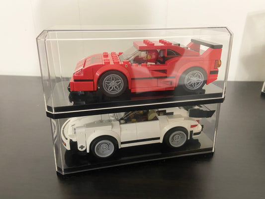 Display Case for LEGO Speed Champions (6 stud wide)