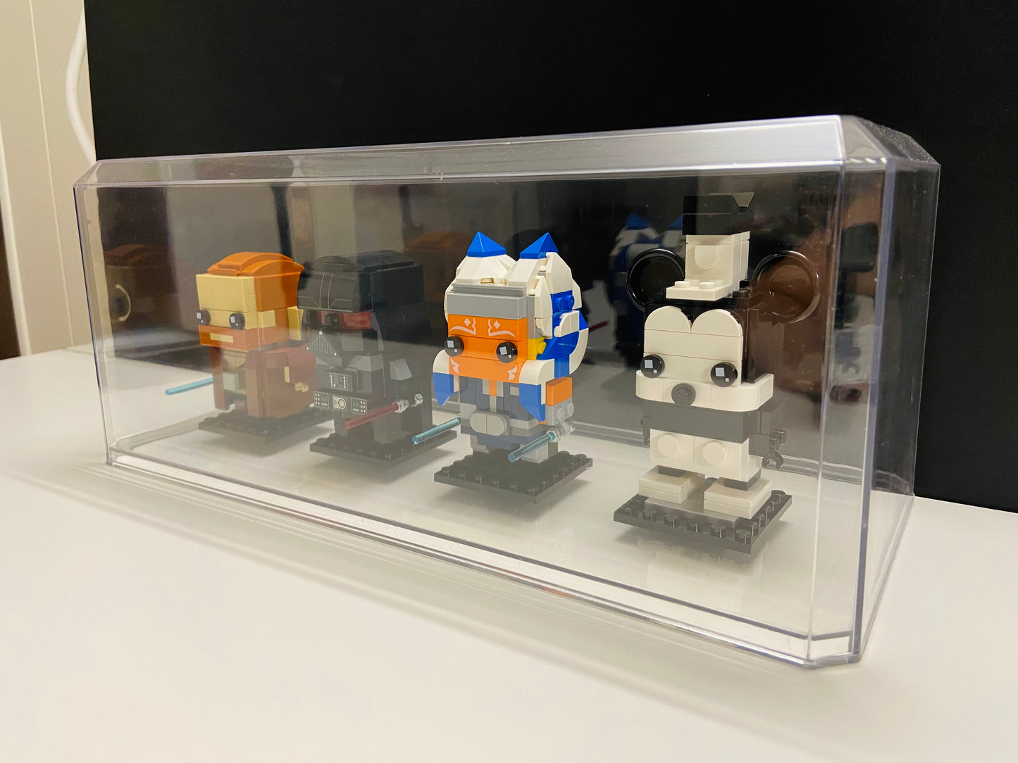 Display Case for LEGO Brickheadz (4 items)
