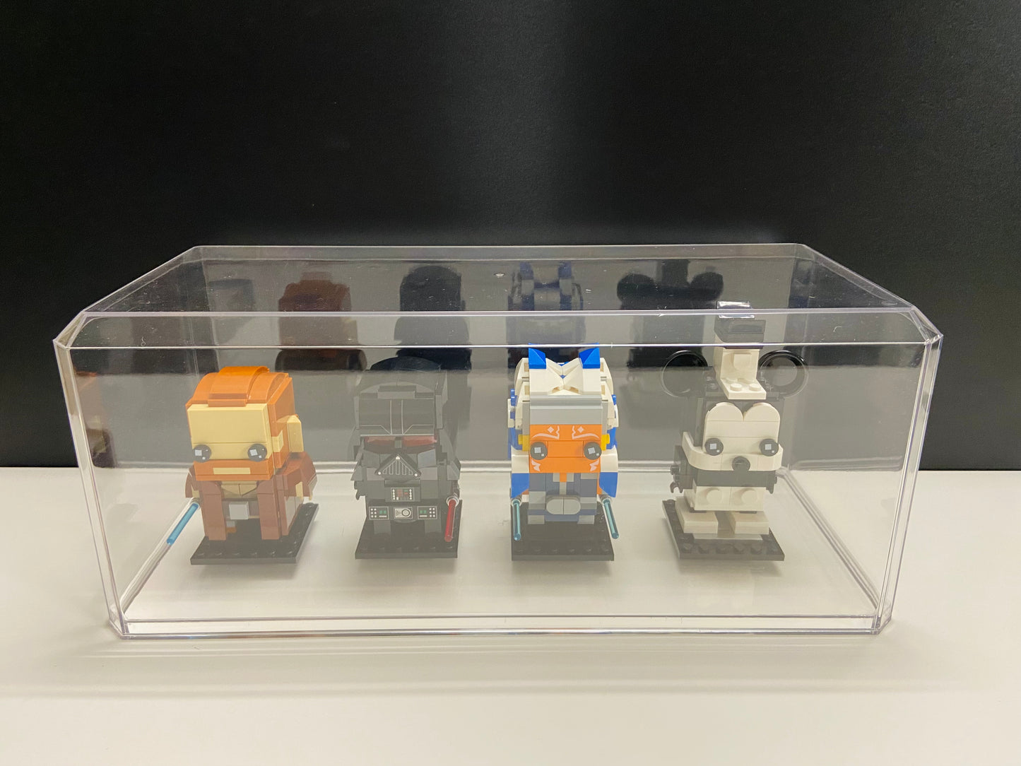 Display Case for LEGO Brickheadz (4 items)