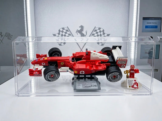 Display Case for LEGO Icons Ferrari F2004 (11375)