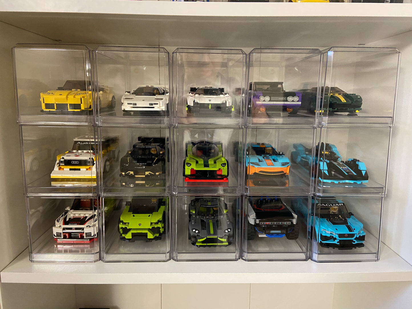 Display Case for LEGO Speed Champions